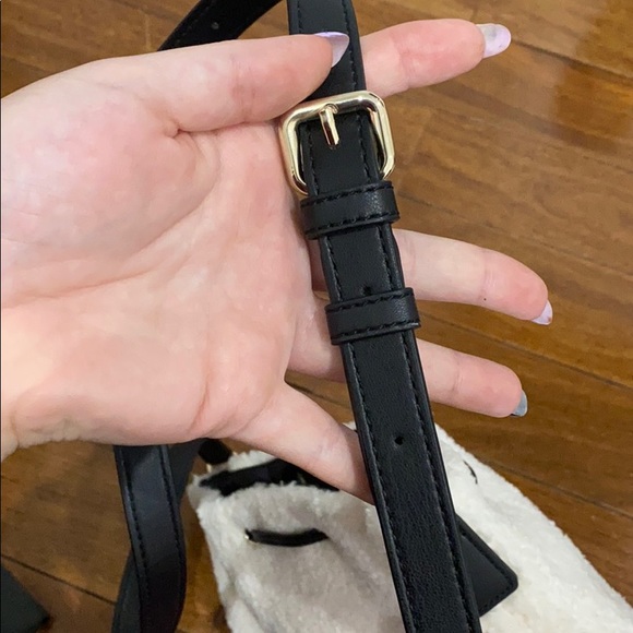 DKNY Tilly Stacked Logo Drawstring Bucket Bag - Picture 13 of 13